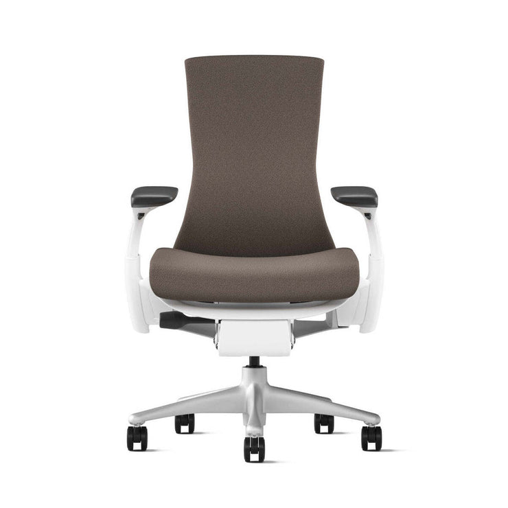 READY TO GO - READY TO GO | Embody Chair White in Truffle Sync Fabric - Task Chair 