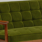 Karimoku60 - k chair two seater moquette green - Sofa 