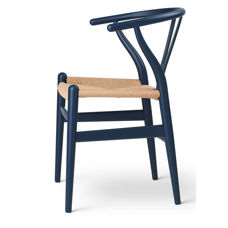 Carl Hansen & Son - CH24 SOFT Wishbone Chair soft blue - Dining Chair 