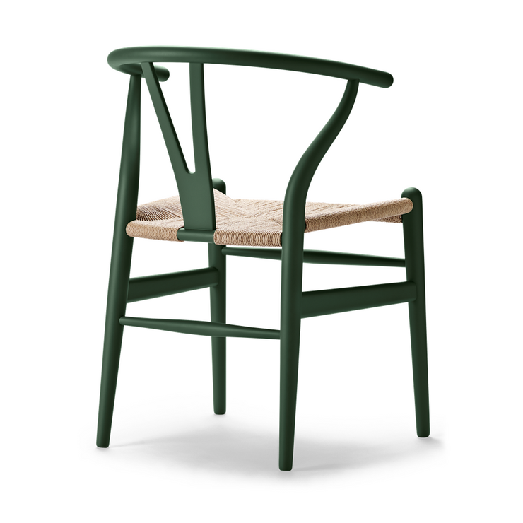 Carl Hansen & Son - CH24 SOFT Wishbone Chair soft green - Dining Chair 