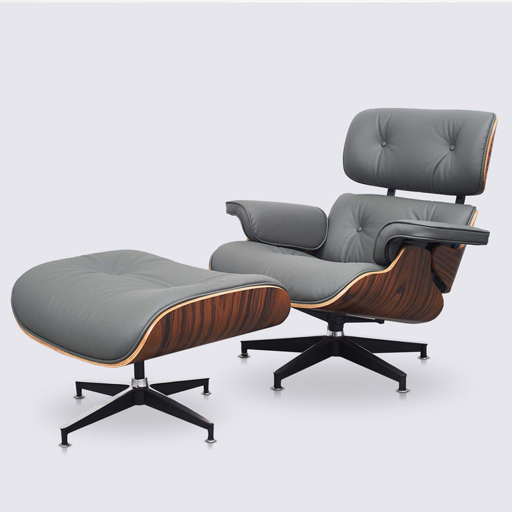 READY TO GO - READY TO GO | Eames Lounge Chair and Ottoman - Armchair 