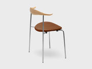 READY TO GO | CH88P Chair in stainless steel frame