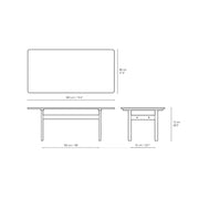 Carl Hansen & Son - BM0698 Asserbo Table - Dining Table 