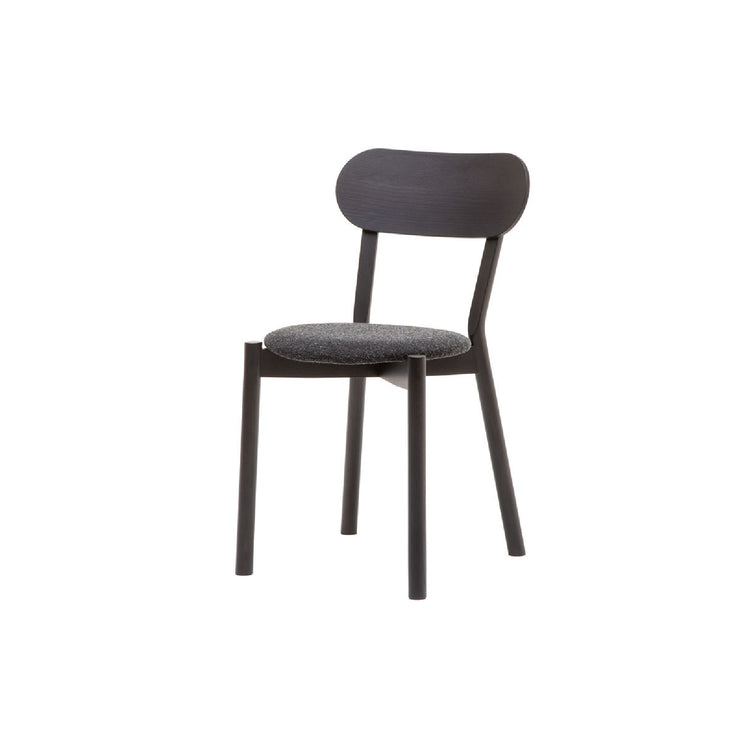 Karimoku New Standard - CASTOR CHAIR PLUS PAD black - Dining Chair 