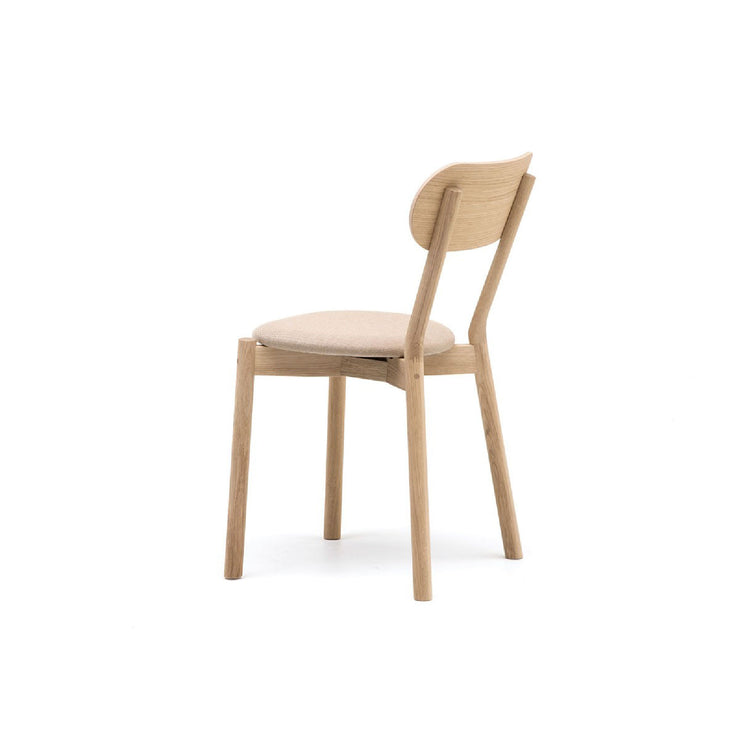 Karimoku New Standard - CASTOR CHAIR PLUS PAD pure oak - Dining Chair 