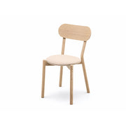 Karimoku New Standard - CASTOR CHAIR PLUS PAD pure oak - Dining Chair 