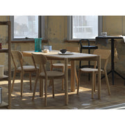 Karimoku New Standard - CASTOR CHAIR PLUS PAD pure oak - Dining Chair 