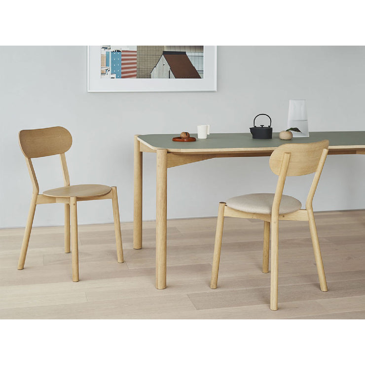 Karimoku New Standard - CASTOR CHAIR PLUS pure oak - Dining Chair 