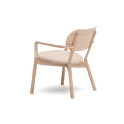 Karimoku New Standard - CASTOR LOW CHAIR PAD oak - Armchair 