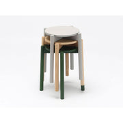 Karimoku New Standard - CASTOR STOOL PLUS indigo blue - Stool 