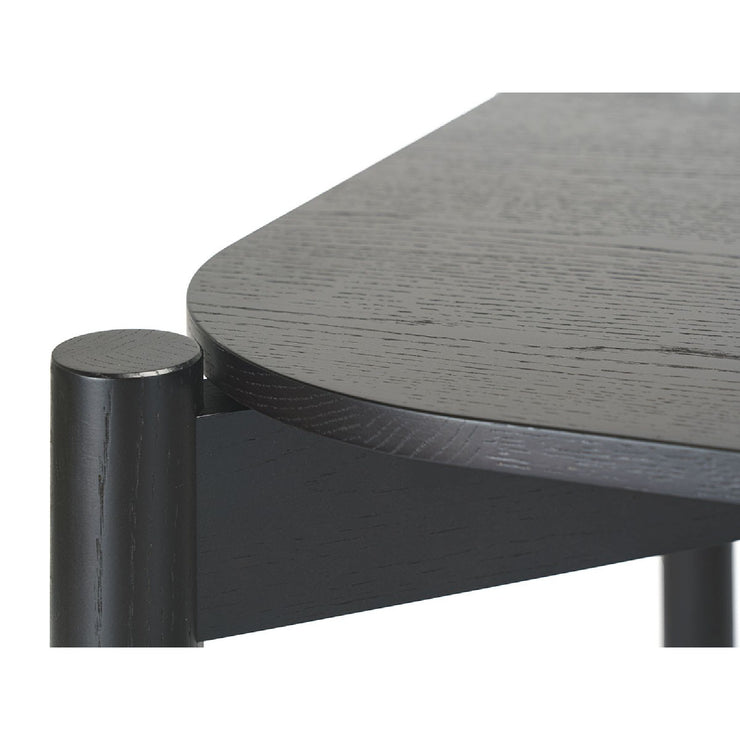 Karimoku New Standard - CASTOR TABLE L black - Dining Table 