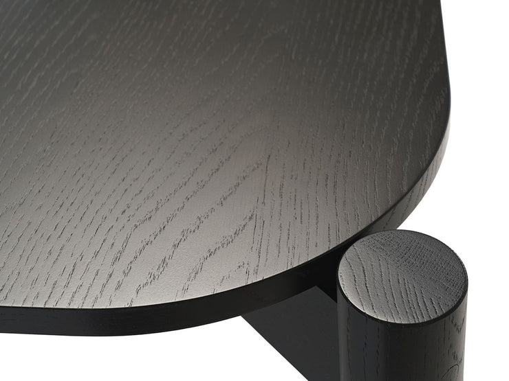 Karimoku New Standard - CASTOR TABLE L black - Dining Table 