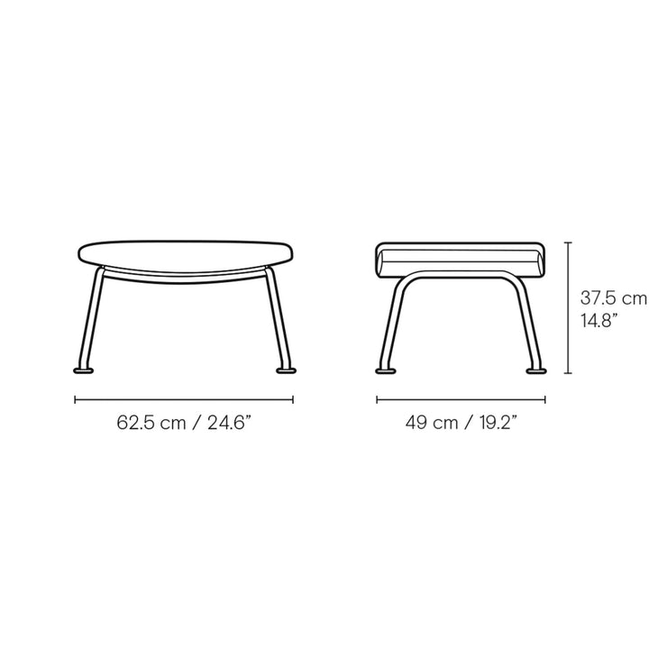 Carl Hansen & Son - CH446 Footstool - Stool 