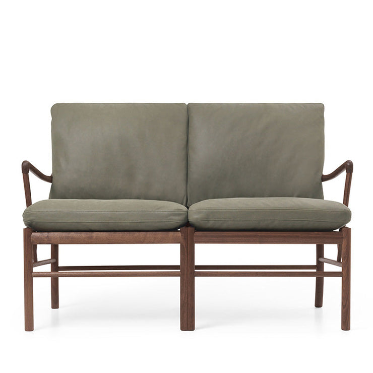 OW149-2 Colonial Sofa in Terra Leather