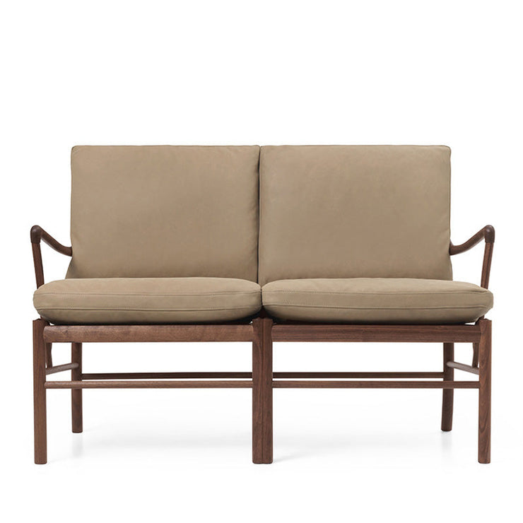 OW149-2 Colonial Sofa in Terra Leather
