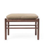 OW149F Colonial Footstool in Terra Leather