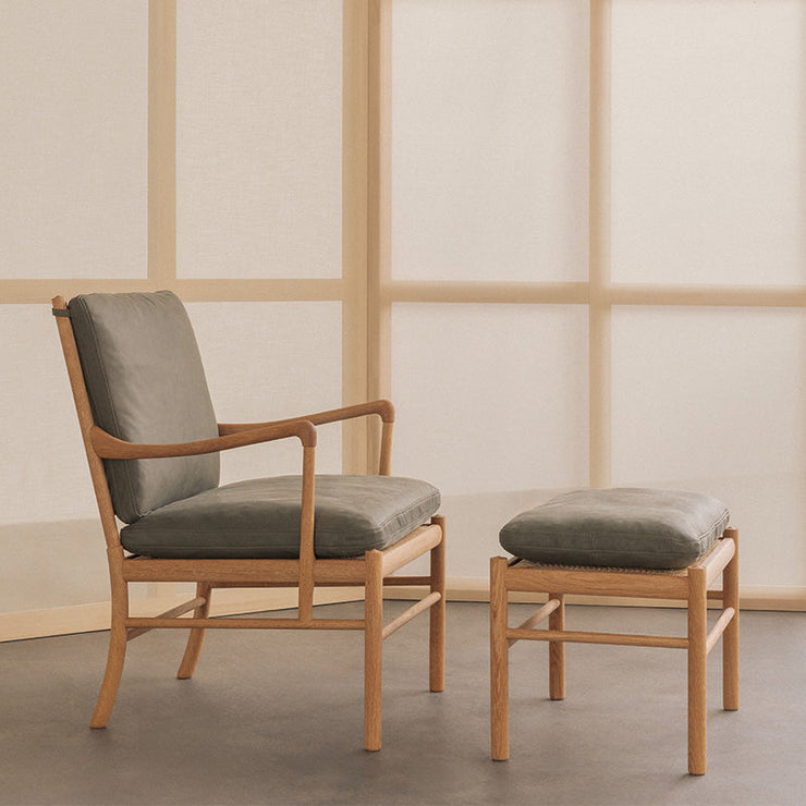 OW149 Colonial Chair in Terra Leather