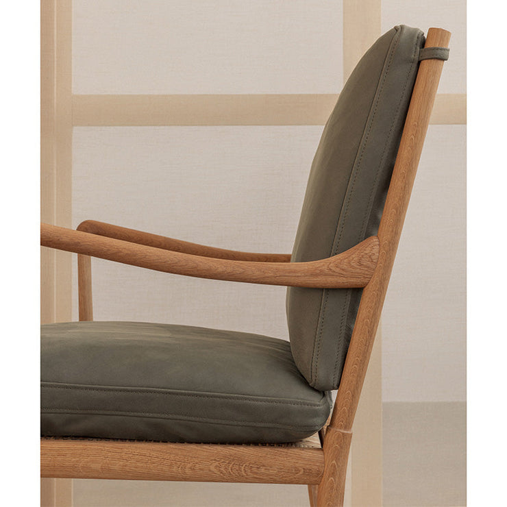 OW149 Colonial Chair in Terra Leather