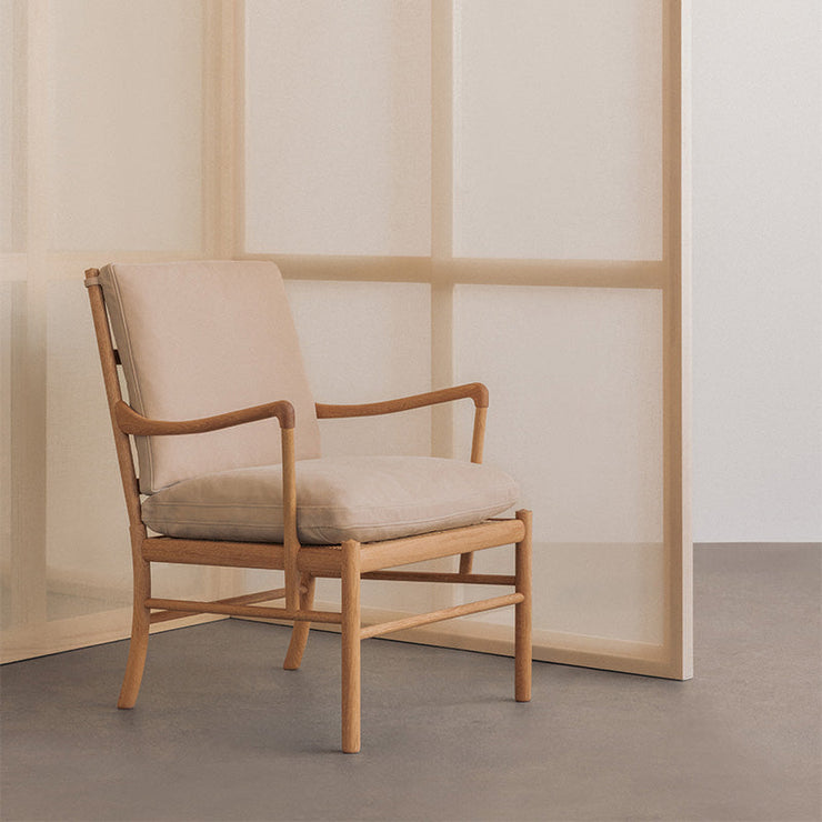 OW149 Colonial Chair in Terra Leather