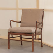 OW149 Colonial Chair in Terra Leather