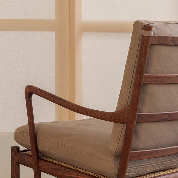 OW149 Colonial Chair in Terra Leather