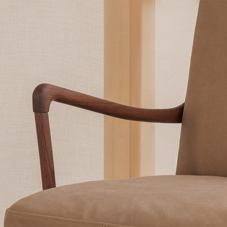 OW149 Colonial Chair in Terra Leather
