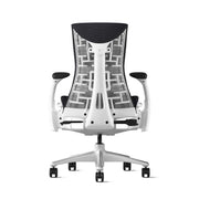 READY TO GO - READY TO GO | Embody Chair White in Black Balance Fabric - Task Chair 