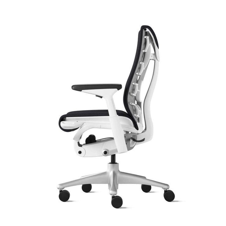 READY TO GO - READY TO GO | Embody Chair White in Black Balance Fabric - Task Chair 