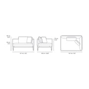 Carl Hansen & Son - E311 Embrace Sofa Corner Module Right - Sofa 