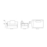 Carl Hansen & Son - E321 Embrace Sofa Corner Module Left - Sofa 