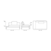 Carl Hansen & Son - E331 Embrace Sofa Back Module Left - Sofa 