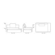 Carl Hansen & Son - E331 Embrace Sofa Back Module Right - Sofa 