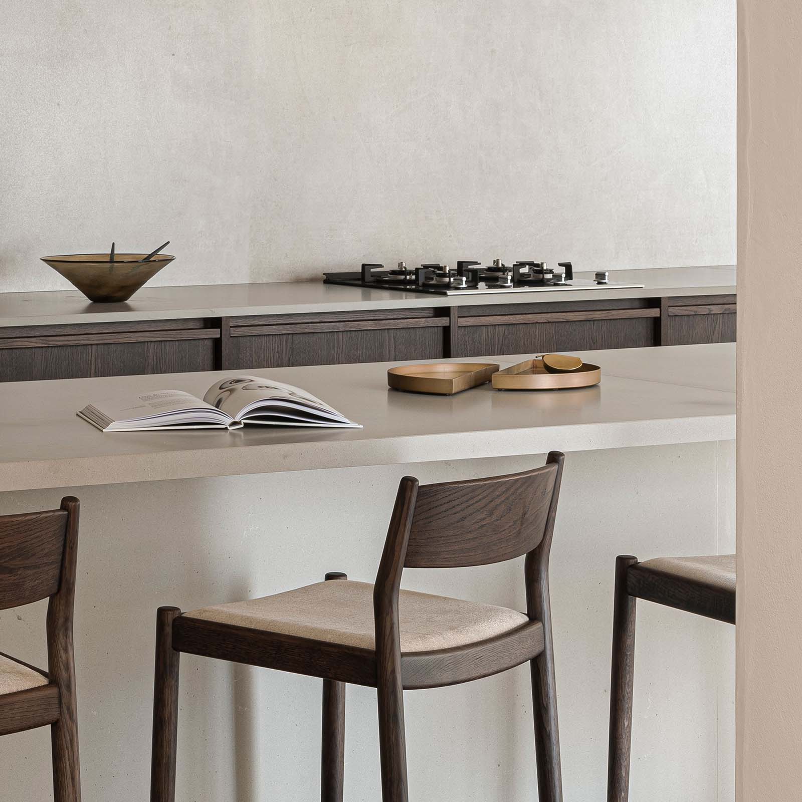 Karimoku Case Study - KCS Bar Stool N-BS01 Low - Stool 