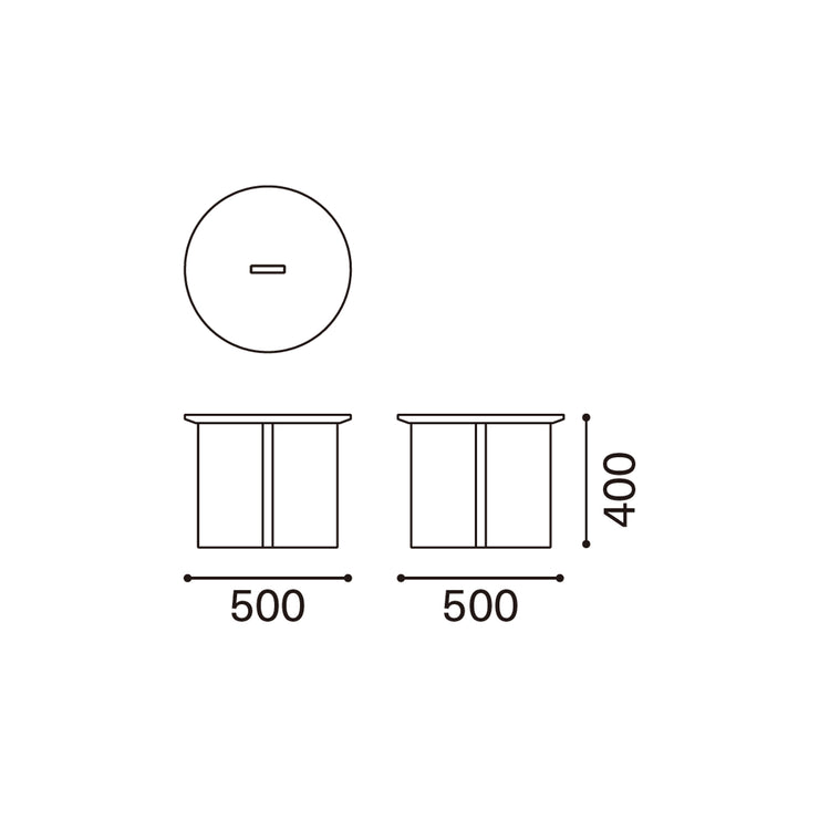 Karimoku Case Study - KCS Coffee Table N-ST02 Small - Coffee Table 