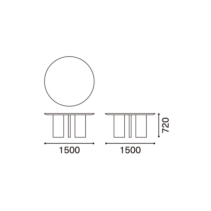 Karimoku Case Study - KCS Dining Table A-DT03 - Dining Table 