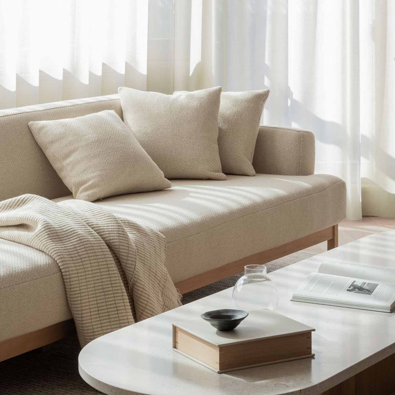 Karimoku Case Study - KCS Sofa Stool A-S01 Ottoman - Stool 