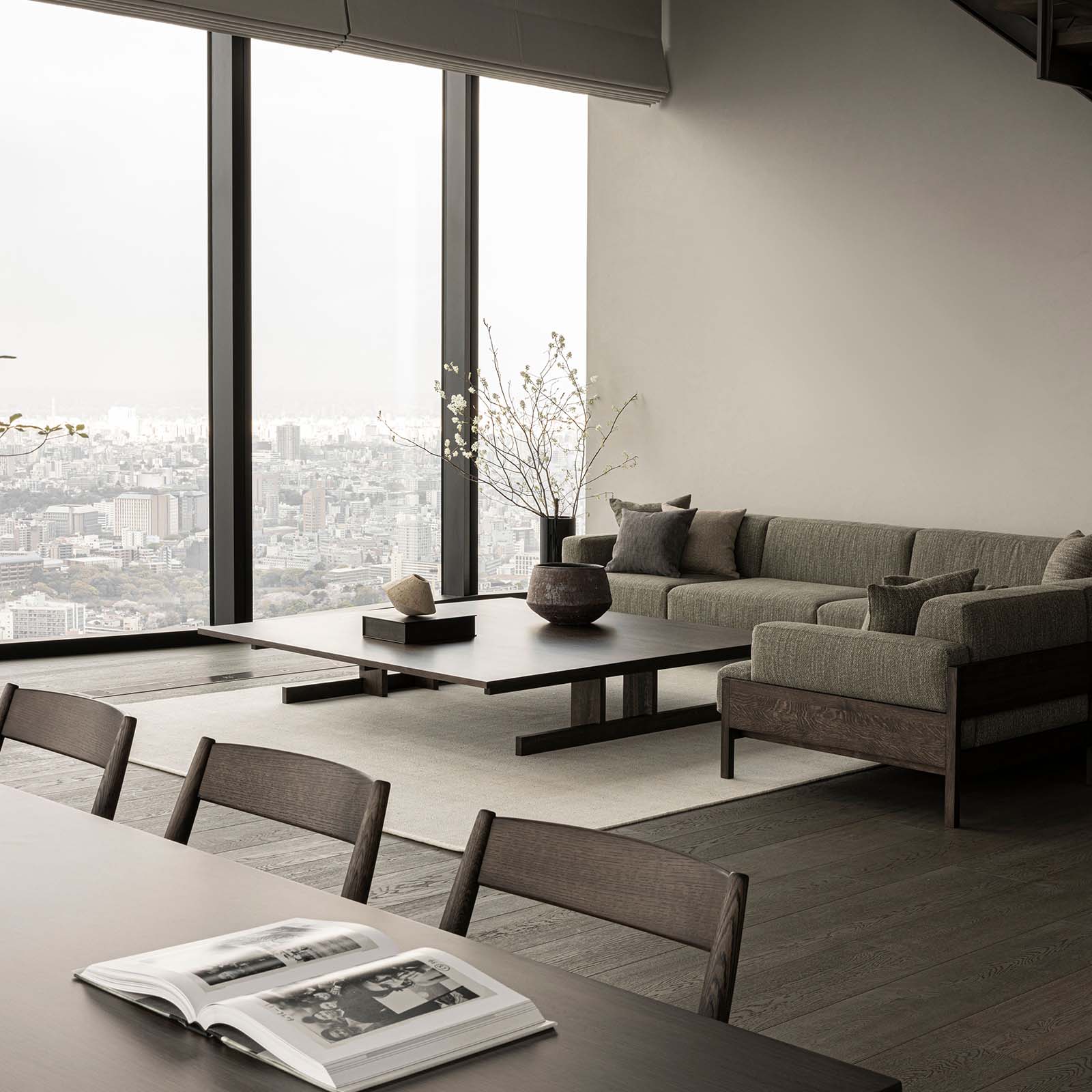 Karimoku Case Study - KCS Sofa Stool A-S01 Ottoman - Stool 