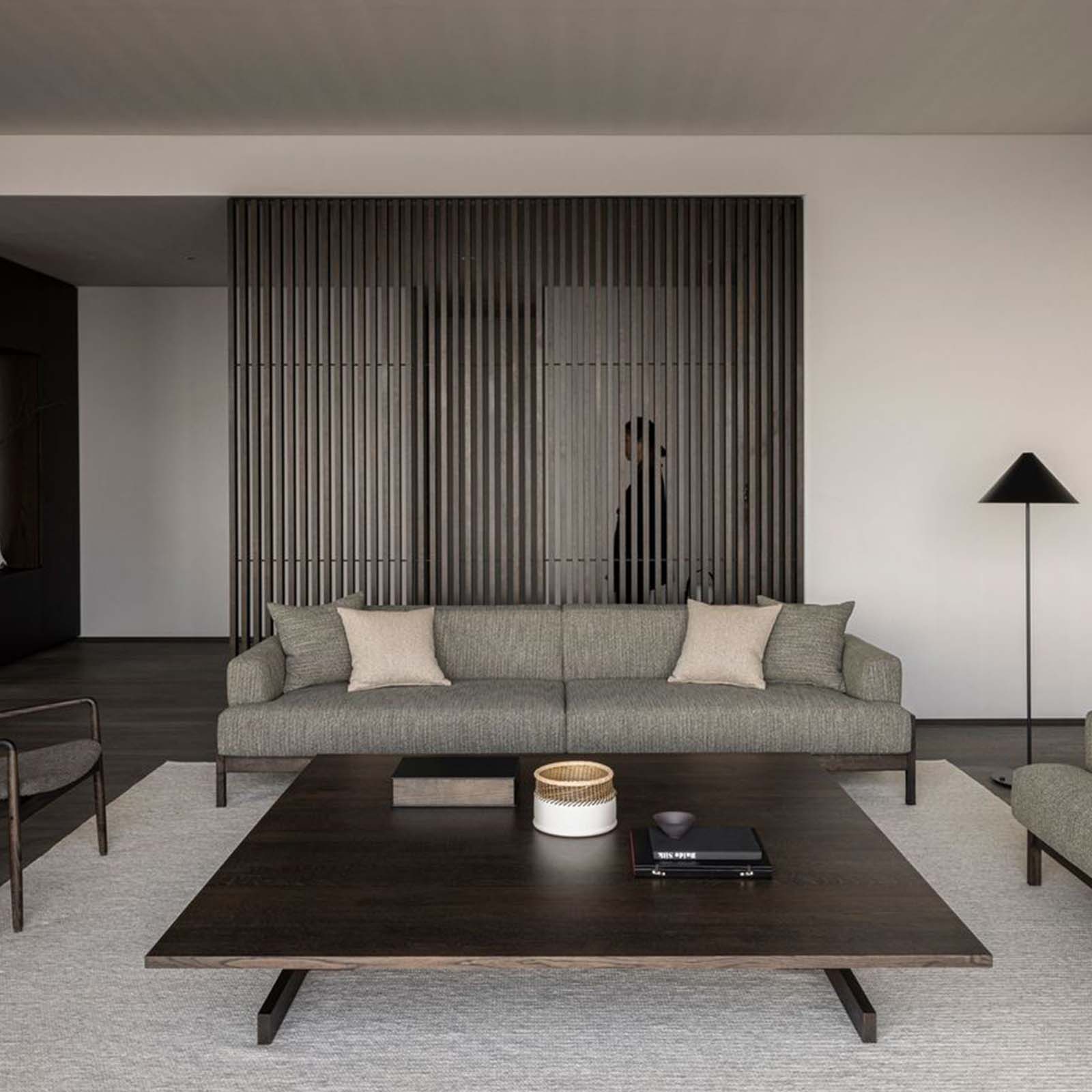 Karimoku Case Study - KCS Sofa Stool A-S01 Ottoman - Stool 