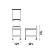 Karimoku Case Study - KCS Trolley N-T01 - Accessories 