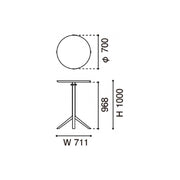 Karimoku New Standard - SCOUT BISTRO BAR TABLE - Dining Table 