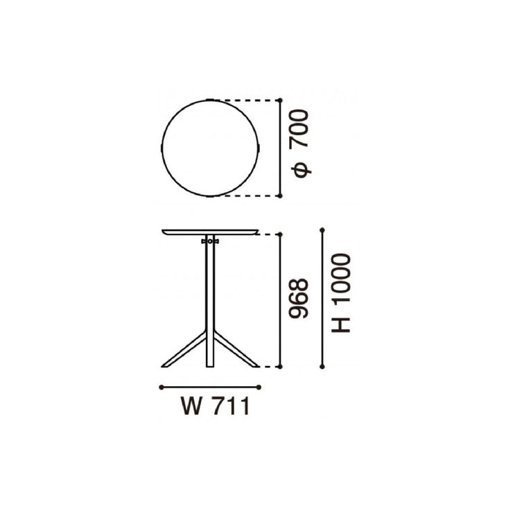 Karimoku New Standard - SCOUT BISTRO BAR TABLE - Dining Table 