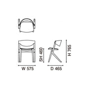 Karimoku New Standard - SCOUT CHAIR black - Dining Chair 