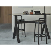 Karimoku New Standard - SPECTRUM HIGH ST190 black - Dining Table 