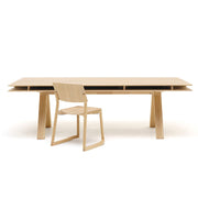 Karimoku New Standard - SPECTRUM WORKSTATION DT240 pure oak - Dining Table 