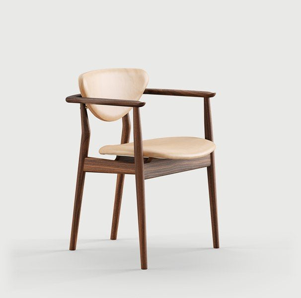 House of Finn Juhl - 109 Chair in Walnut Wood - Dining Chair 
