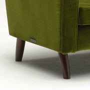 Karimoku60 - lobby chair three seater moquette green - Sofa 