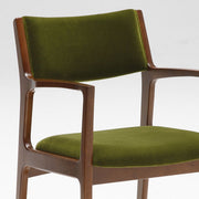 Karimoku60 - dining chair moquette green - Dining Chair 