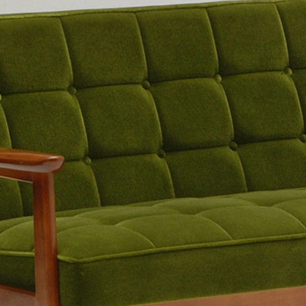 Karimoku60 - k chair two seater moquette green - Sofa 