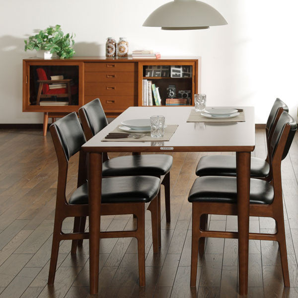 Karimoku60 - armless dining chair standard black - Dining Chair 