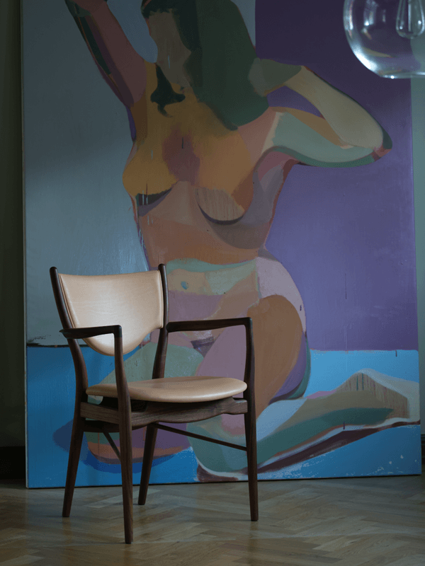 House of Finn Juhl - 46 Armchair in Walnut Wood - Dining Chair 